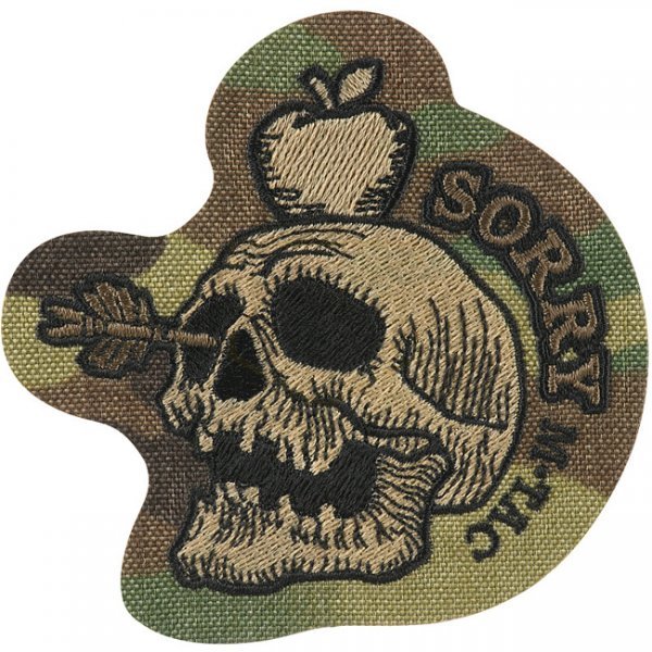 M-Tac SORRY Embroidery Patch - Multicam