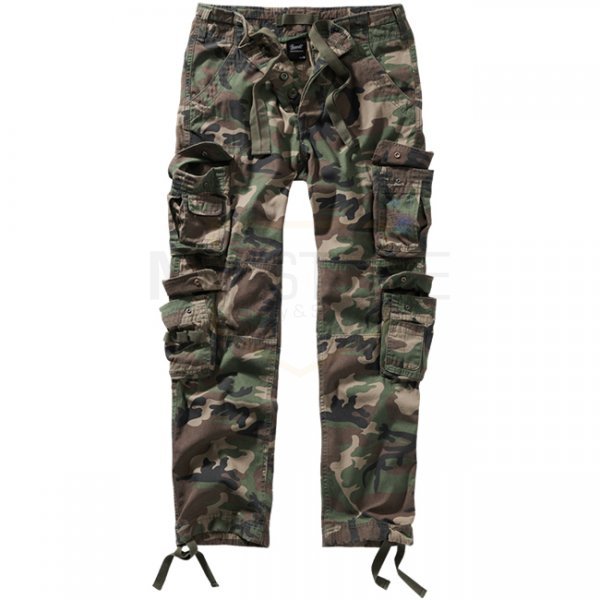 Brandit Pure Slim Fit Trousers - Woodland - 5XL