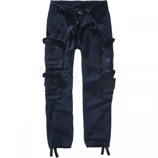 Brandit Pure Slim Fit Trousers - Navy - XL