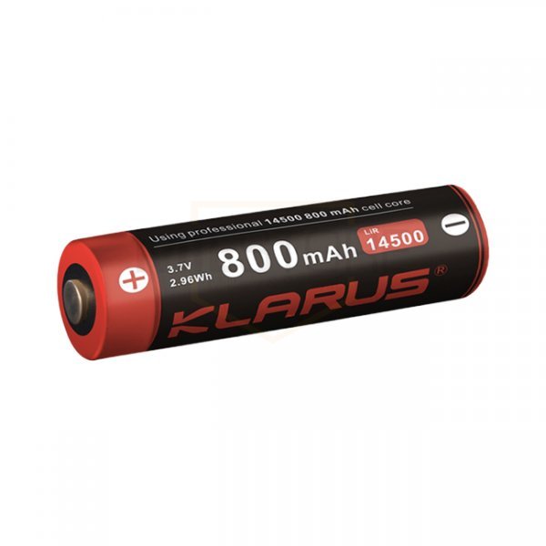 Klarus 14500 Battery 3.7V 800mAh