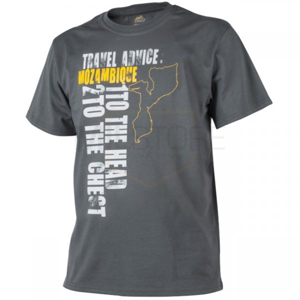 Helikon T-Shirt Travel Advice: Mozambique - Shadow Grey - S