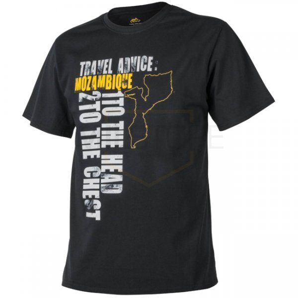 Helikon T-Shirt Travel Advice: Mozambique - Black - 2XL