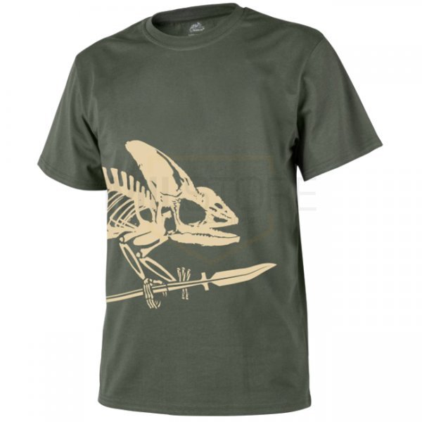 Helikon T-Shirt Full Body Skeleton - Olive Green - M