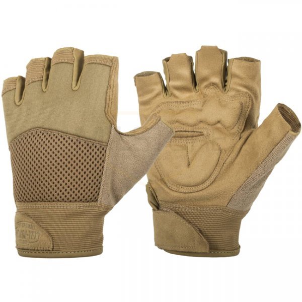 Helikon Half Finger Mk2 Gloves - Coyote - L