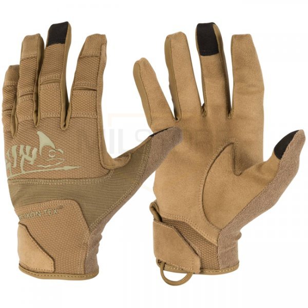 Helikon Range Tactical Gloves - Coyote / Adaptive Green A - XL