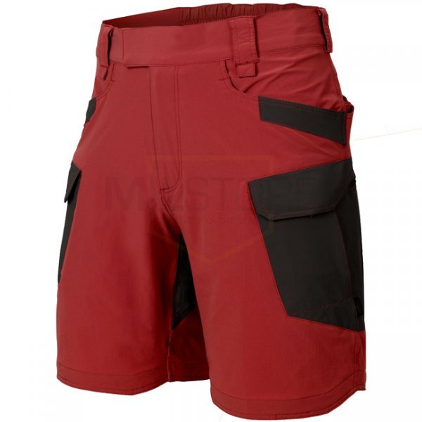 Helikon OTS Outdoor Tactical Shorts 8.5 Lite - Crimson Sky / Black A - M