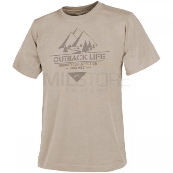 Helikon T-Shirt Outback Life - Khaki - S