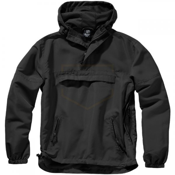 Brandit Summer Windbreaker - Black - M