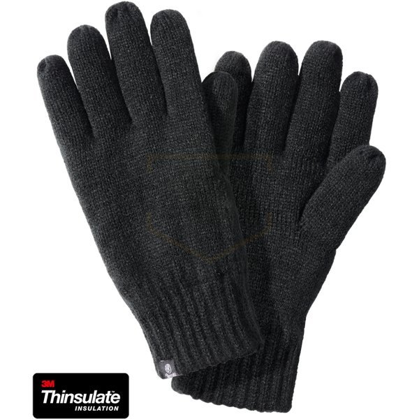Brandit Knitted Gloves - Black - M