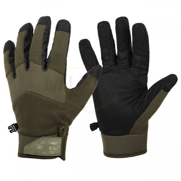 Helikon Impact Duty Winter Mk2 Gloves - Olive Green / Black B - XL