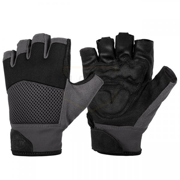 Helikon Half Finger Mk2 Gloves - Black / Shadow Grey B - M