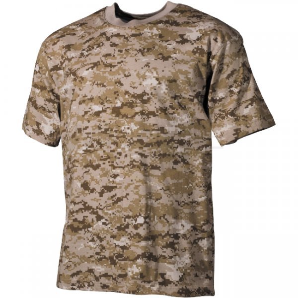 MFH US T-Shirt - Digital Desert - M