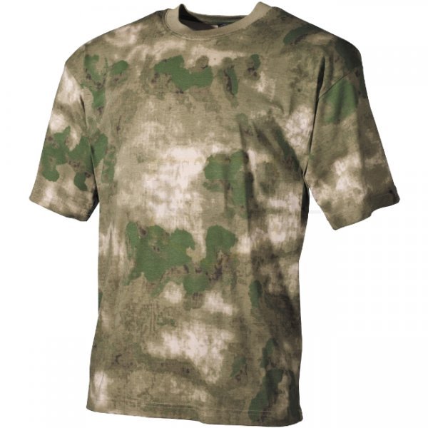 MFH US T-Shirt - HDT Camo FG - L