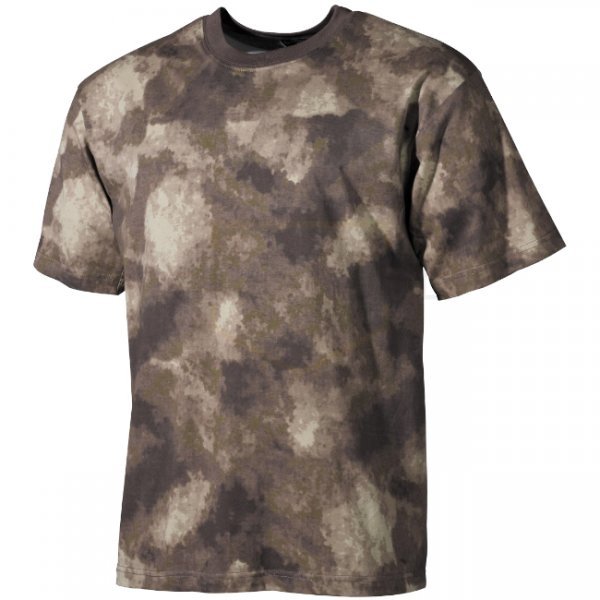 MFH US T-Shirt - HDT Camo - 3XL