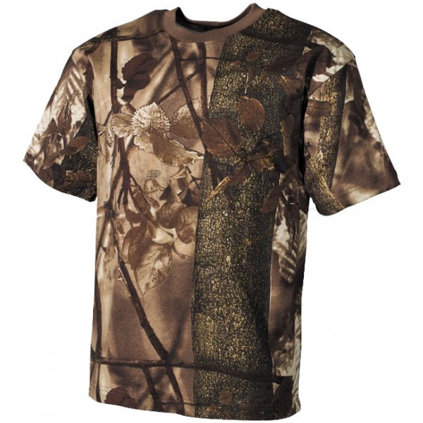 MFH US T-Shirt - Hunter Brown - XL