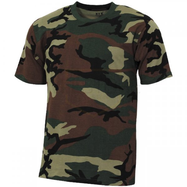 MFH Streetstyle T-Shirt - Woodland - XL