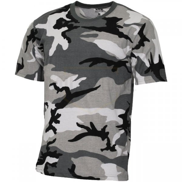 MFH Streetstyle T-Shirt - Urban Camo - S