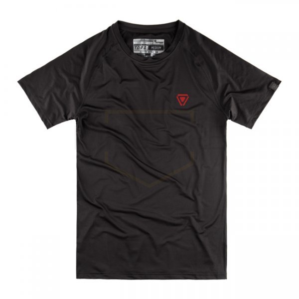 Outrider T.O.R.D. Athletic Fit Performance Tee - Black - XS