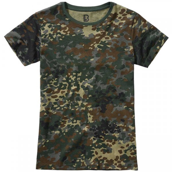 Brandit Ladies T-Shirt - Flecktarn - 4XL