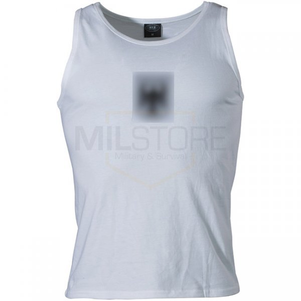 MFH BW Tank Top - White - M