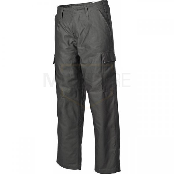 MFH BW Moleskin Pants Thermal Lined - Olive - 9