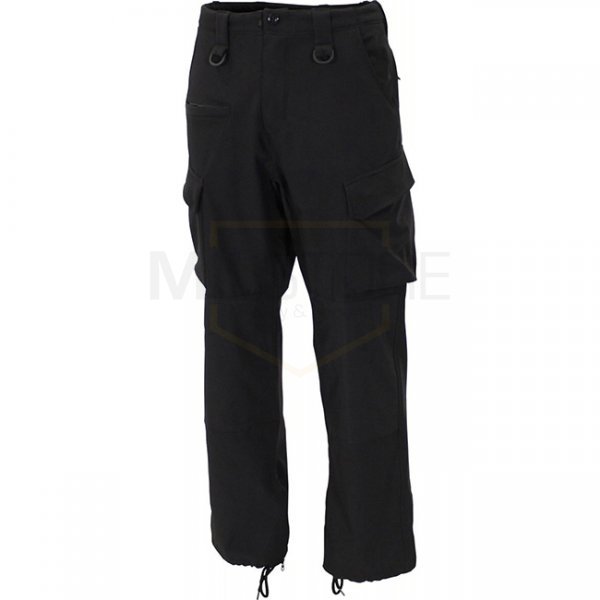 MFH Allround Soft Shell Pants - Black - M