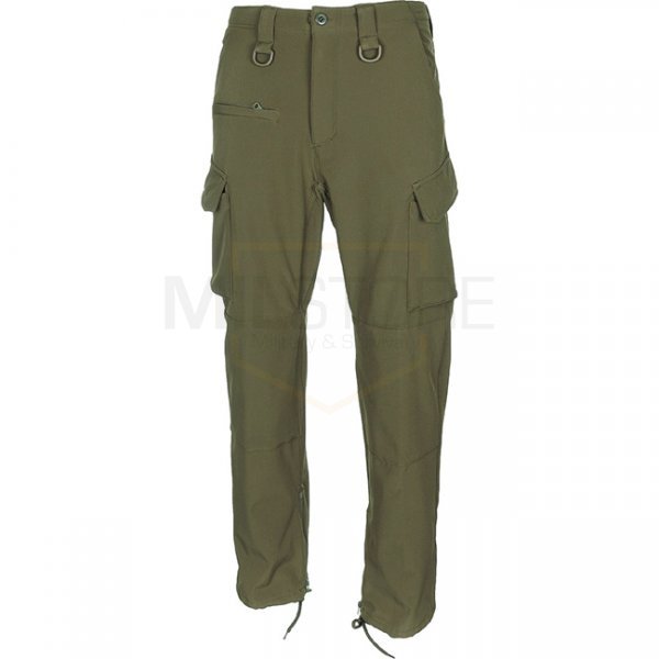 MFH Allround Soft Shell Pants - Olive - 2XL