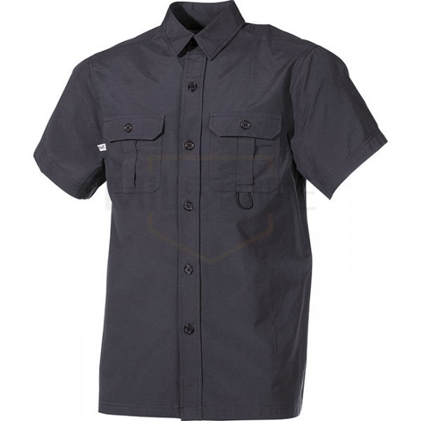 FoxOutdoor Outdoor Shirt Short Sleeve Microfiber - Black - L