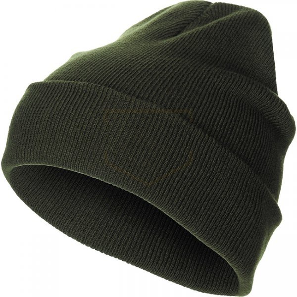 MFH Watch Hat Fine Knit Acrylic - Olive
