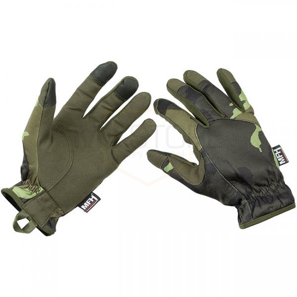 MFHProfessional Gloves Lightweight - M95 CZ Camo - M