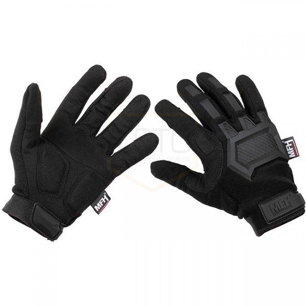 MFHProfessional Tactical Gloves Action - Black - S