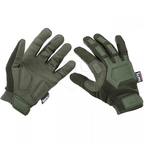 MFHProfessional Tactical Gloves Action - Olive - S