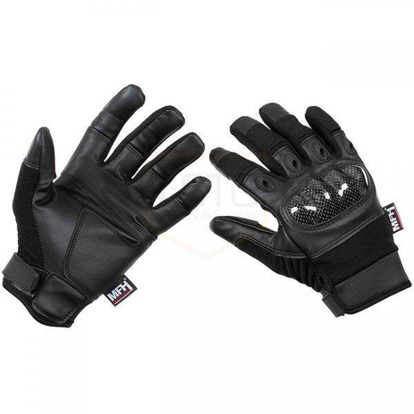 MFHProfessional Tactical Gloves Mission - Black - XL