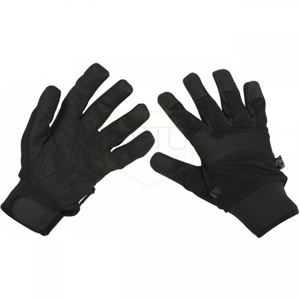 MFH Gloves Security - Black - 2XL