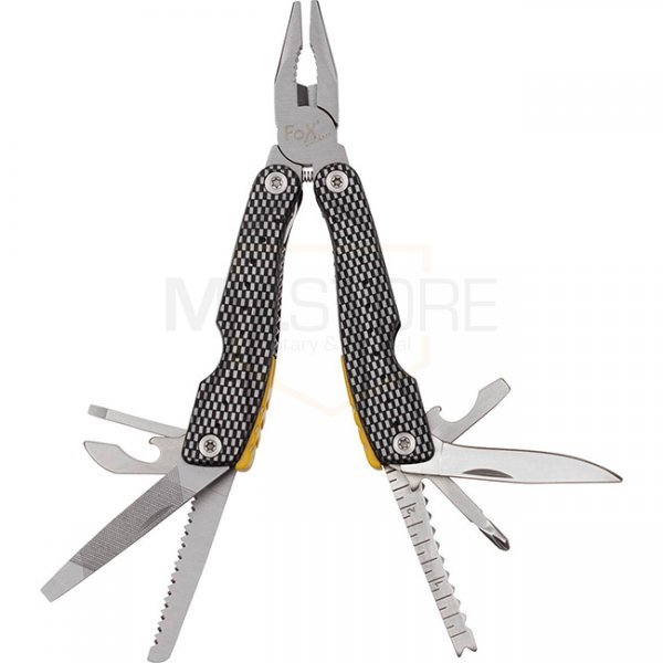 FoxOutdoor Pocket Tool Large Carbon Handle - Silver