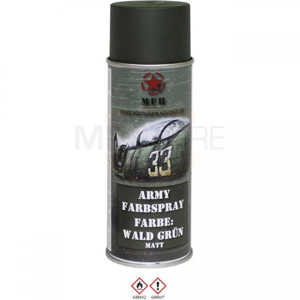 MFH Army Spray Paint 400 ml - Forest Green