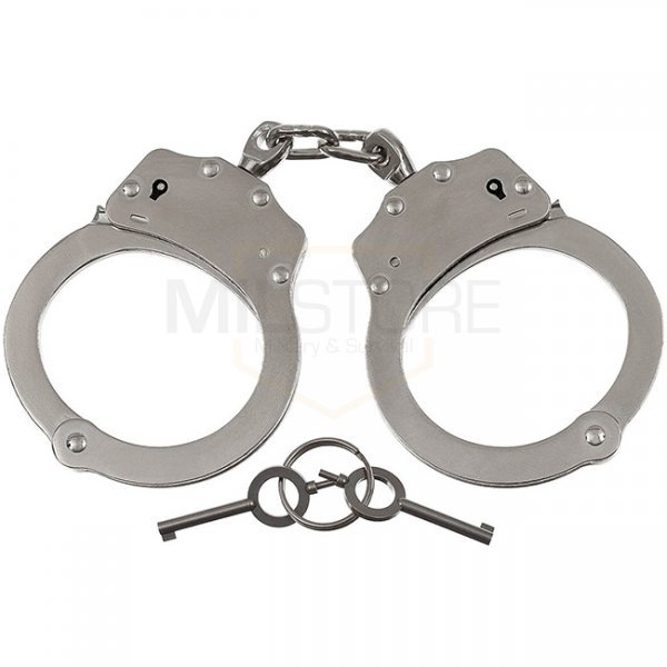 MFH Handcuffs Lock Groove - Chrome