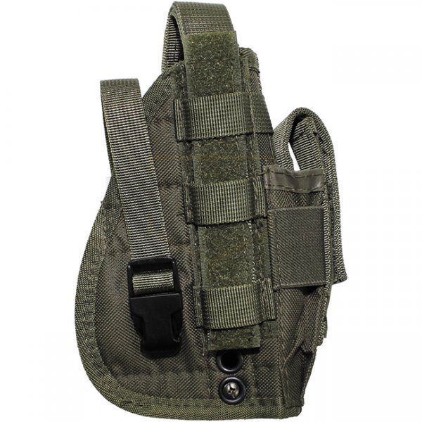 MFH Pistol Holster MOLLE Right Hand - Olive