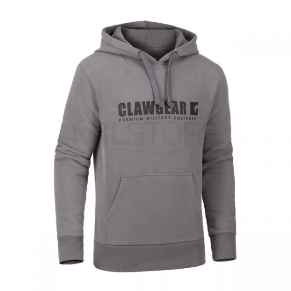 Clawgear CG Logo Hoodie - Wolf Grey - L