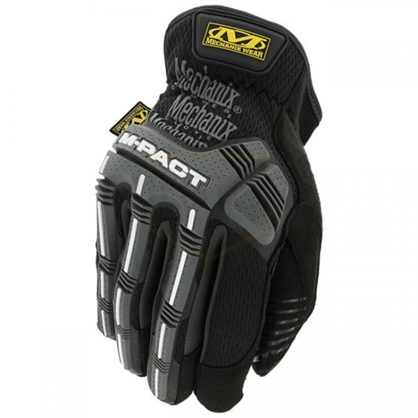 Mechanix M-Pact Open Cuff Gloves - Grey - M