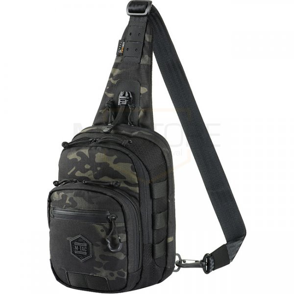 MilStore Military & Outdoor M-Tac Cross Bag Slim Elite Hex - Multicam Black