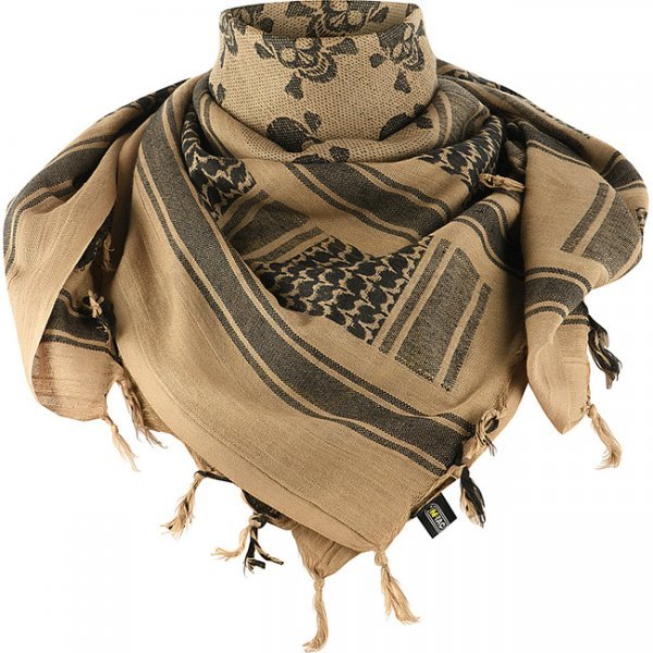 M-Tac Shemagh Scarf Pirate Skull - Coyote