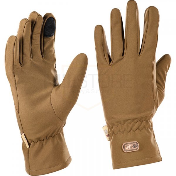 M-Tac Soft Shell Winter Gloves - Coyote - S