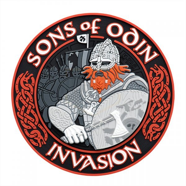 M-Tac Sons of Odin 3D Rubber Patch - Colored