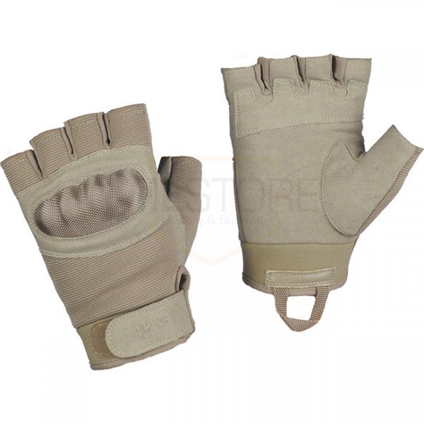 M-Tac Tactical Assault Gloves Fingerless Mk.3 - Khaki - S