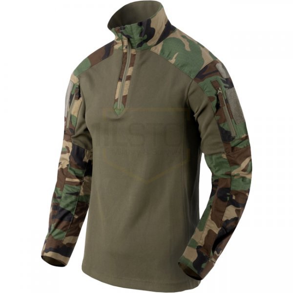 Helikon MCDU Combat Shirt - US Woodland - L