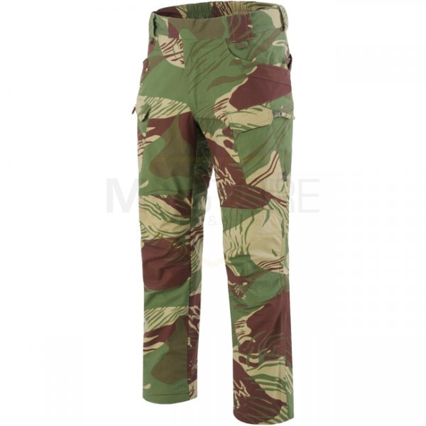 MilStore Military & Outdoor Helikon Urban Tactical Pants - PolyCotton Stretch  Ripstop - Rhodesian Camo - S - Long