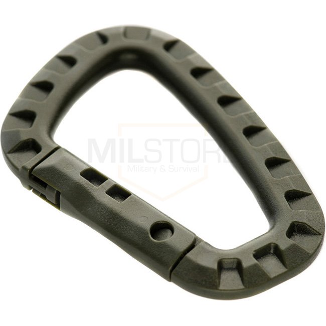 MilStore Military & Outdoor M-Tac Plastic Carabiner - Olive
