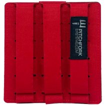 Pitchfork Rip-Away First Aid Pouch Base - Medic Red