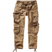 Brandit Pure Slim Fit Trousers - Beige - 4XL